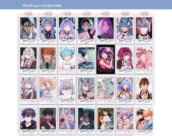 thank you polaroid cards (29 designs)