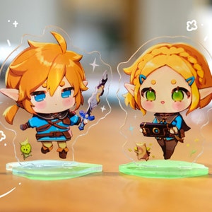 link / zelda mini standees (tears of the kingdom)