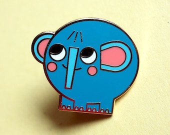 Baby Elephant Enamel Pin