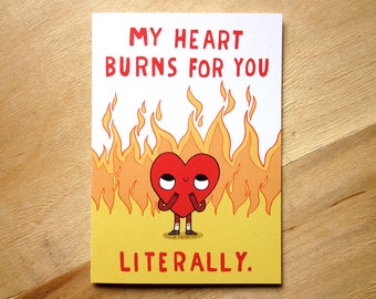 Funny Valentines Day Card / Carte d’amour