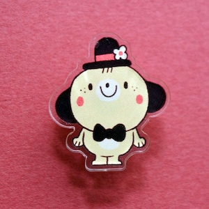 Bow-Tie Dog Pin / Badge