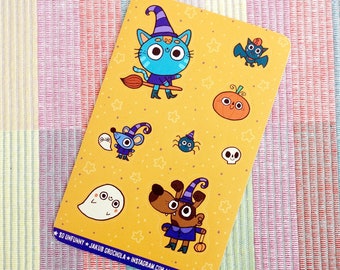 Foglio adesivo di Halloween