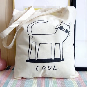 Cool Cat Boodschappentas / Tote bag