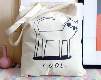 Cool Cat Shopping Bag / Tote bag