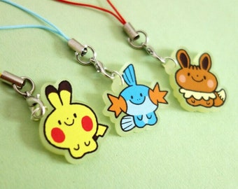 Leuke Pokemon-telefoonbedels / Pokemon-sleutelhangers