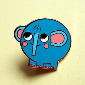 Baby Elephant Enamel Pin