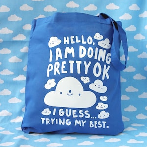 Cute Shopping Bag / Trying My Best image 1