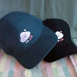 Cute Baseball Cap / Embroidered Dad Hat