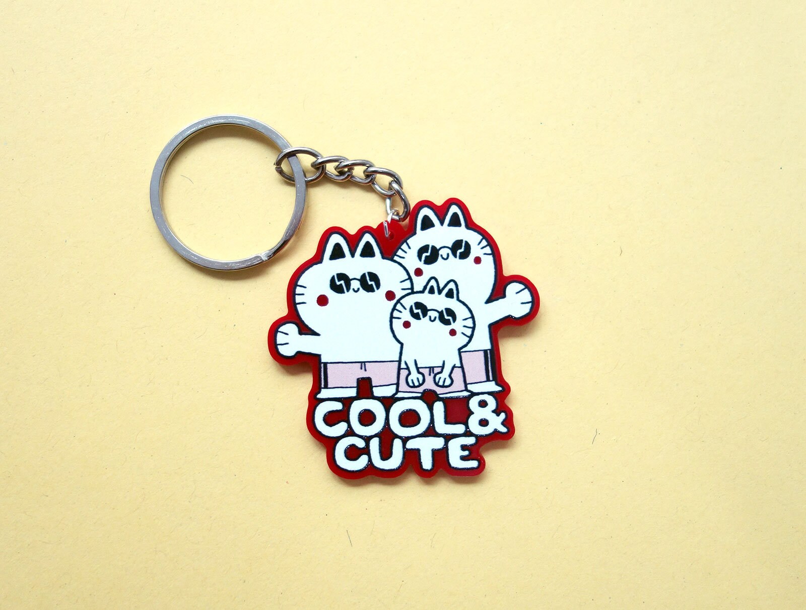 Cool & Cute Keychain / Cats Keychain Etsy