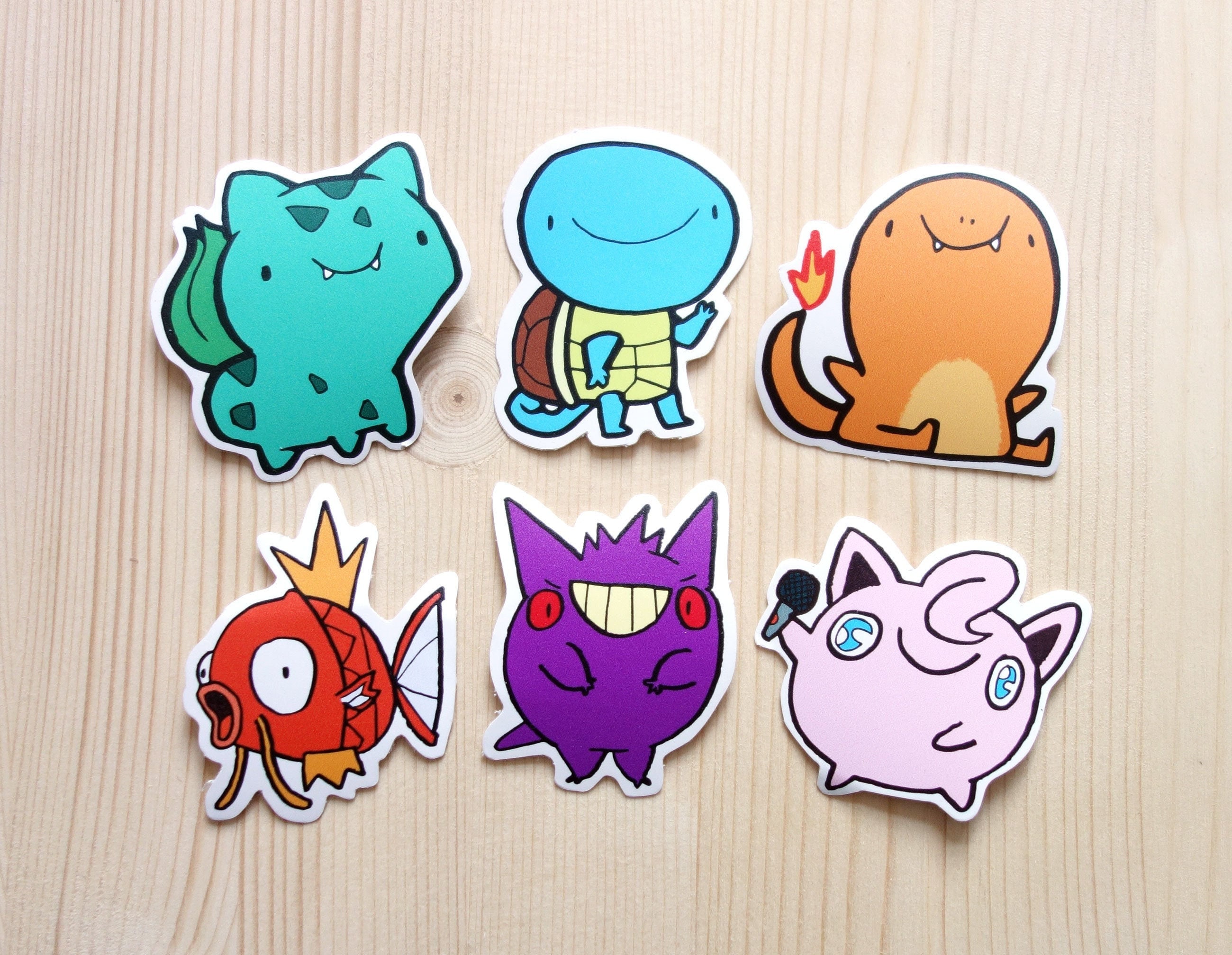 Cute Pokemon Stickers / Pokemon Sticker Pack 