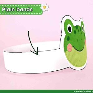 Printable FROG Headband - Printable Crown | Frog Craft for Kids | PDF ...