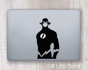 Flash DC Comics Macbook Decal, Macbook Sticker, Laptop Decal Flash, Laptop Sticker, DC Sticker Super Heroes Sticker Decal