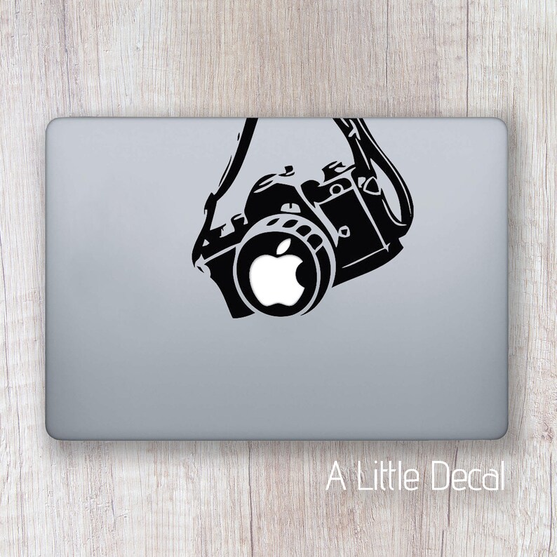 Camera DSLR Nikon Canon Macbook Sticker Macbook Decal Laptop Etsy