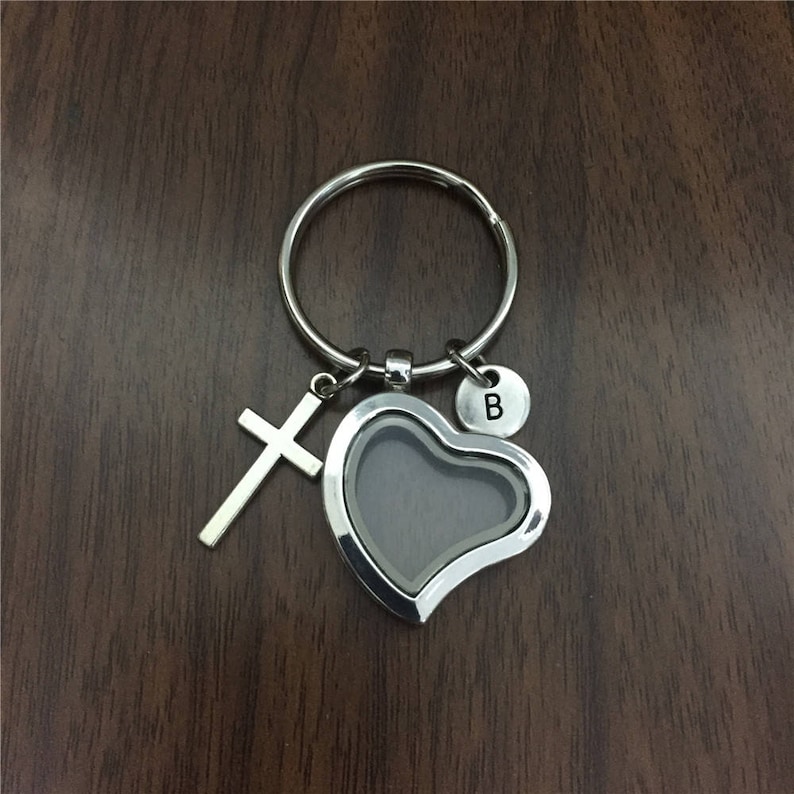 Pet Loss Keychains Glass Heart Locket Fur Ashes Pet Keepsake Etsy