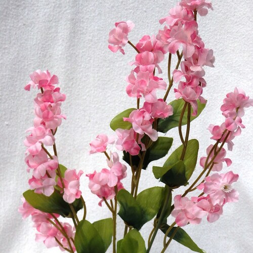 11 In. Twotone PINK Soft Silk Baby's Breath FLOWER Etsy