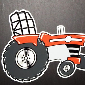 Massey Ferguson PULLER TRACTOR Decal/STICKER Original Artwork “Tractor Swag Series&quot; by Lower Forty Farm