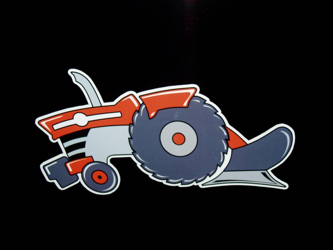 Mf Stickers MASSEY FERGUSON MF Fan Original Artwork Decal/sticker Tractor Swag ...