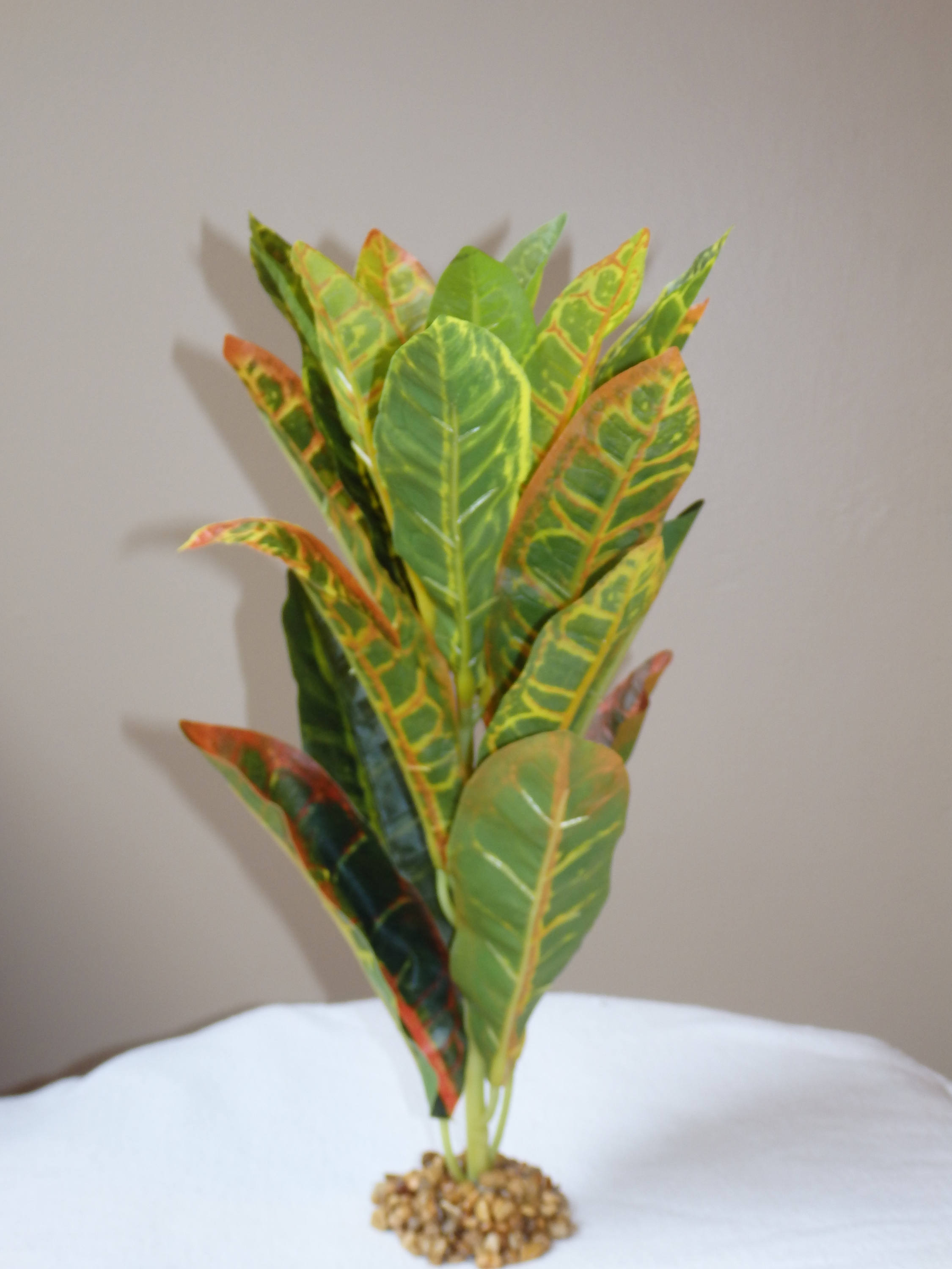 1213 Tall Multicolored LARGE CROTON PLANT Artificial Etsy