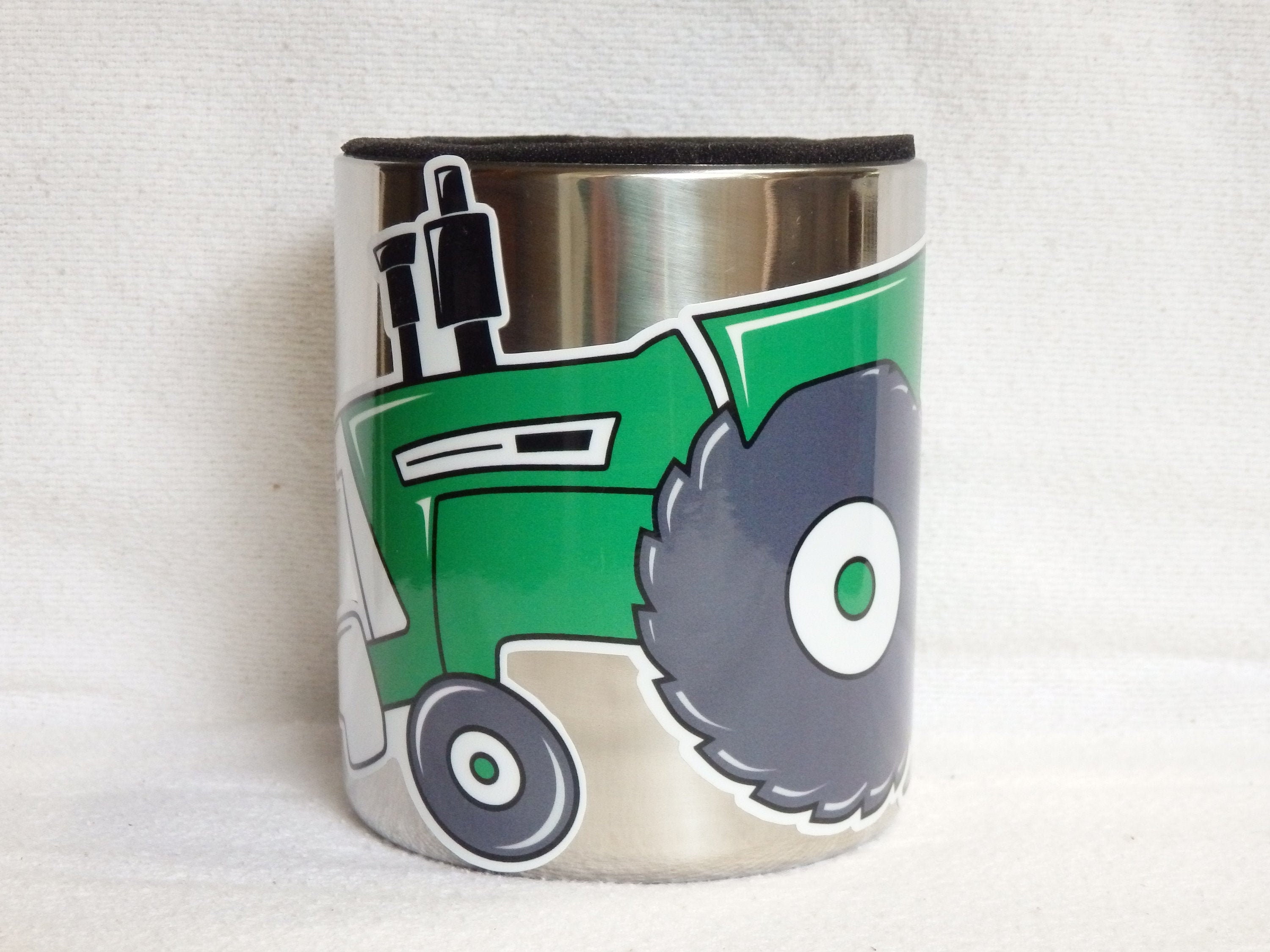 OLIVER Tractor CUP HOLDER With Original Artwork Decal Etsy