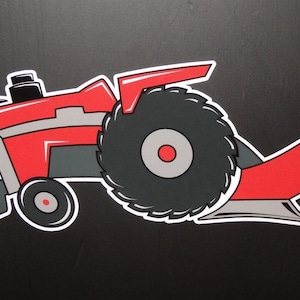 Original Custom Artwork “MASSEY FERGUSON 1155” MF Fans Tractor Decal-sticker