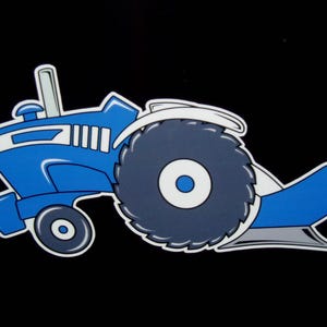 FORD, Long Decal/STICKER Original Artwork “Tractor Swag Series&quot; by Lower Forty Farm