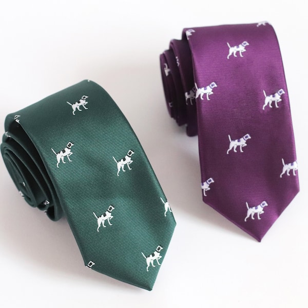 Dog Unique Neckties, Men's Ties Dog, Dog Logo Ties For Prom, Ties For Boy, Tie For Boyfriend