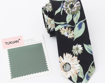 EUCALYPTUS Floral Wedding Tie, Eucalyptus Men’s Tie, Eucalyptus Floral Bow Tie, Eucalyptus Floral Pocket Square, F1036