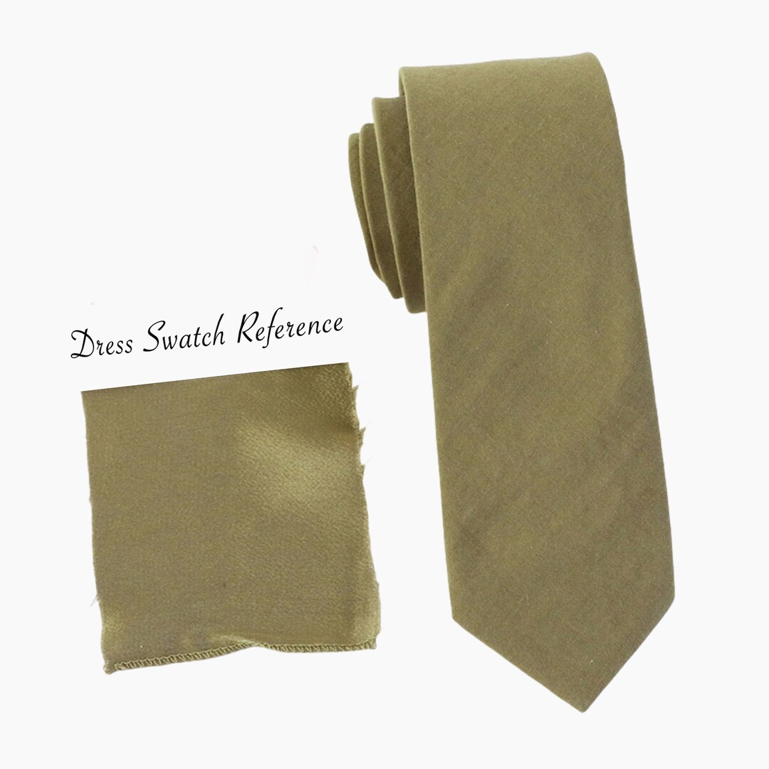 TB Men's Premium Necktie OLIVE