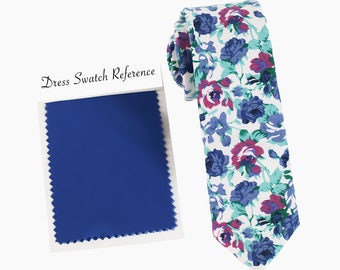 Horizon Floral Wedding Tie, Men’s Ties, Vintage Men’s Tie, Horizon Floral Bow Tie, Groomsmen Tie, Horizon Floral Tie, Pocket Square Horizon