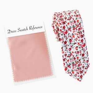 Blush Floral Weddjng Mens Ties, Wedding Ties Blush, Pink Skinny Floral Tie, Wedding Tie Pink, Mens Ties Blush, Mens Ties Wedding