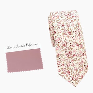 DARK MAUVE Wedding Tie, Men’s Ties Mauve Floral Skinny, Vintage Men’s Tie, Mauve Floral Bow Tie, Mauve Dress Tie, Pocket Square Mauve