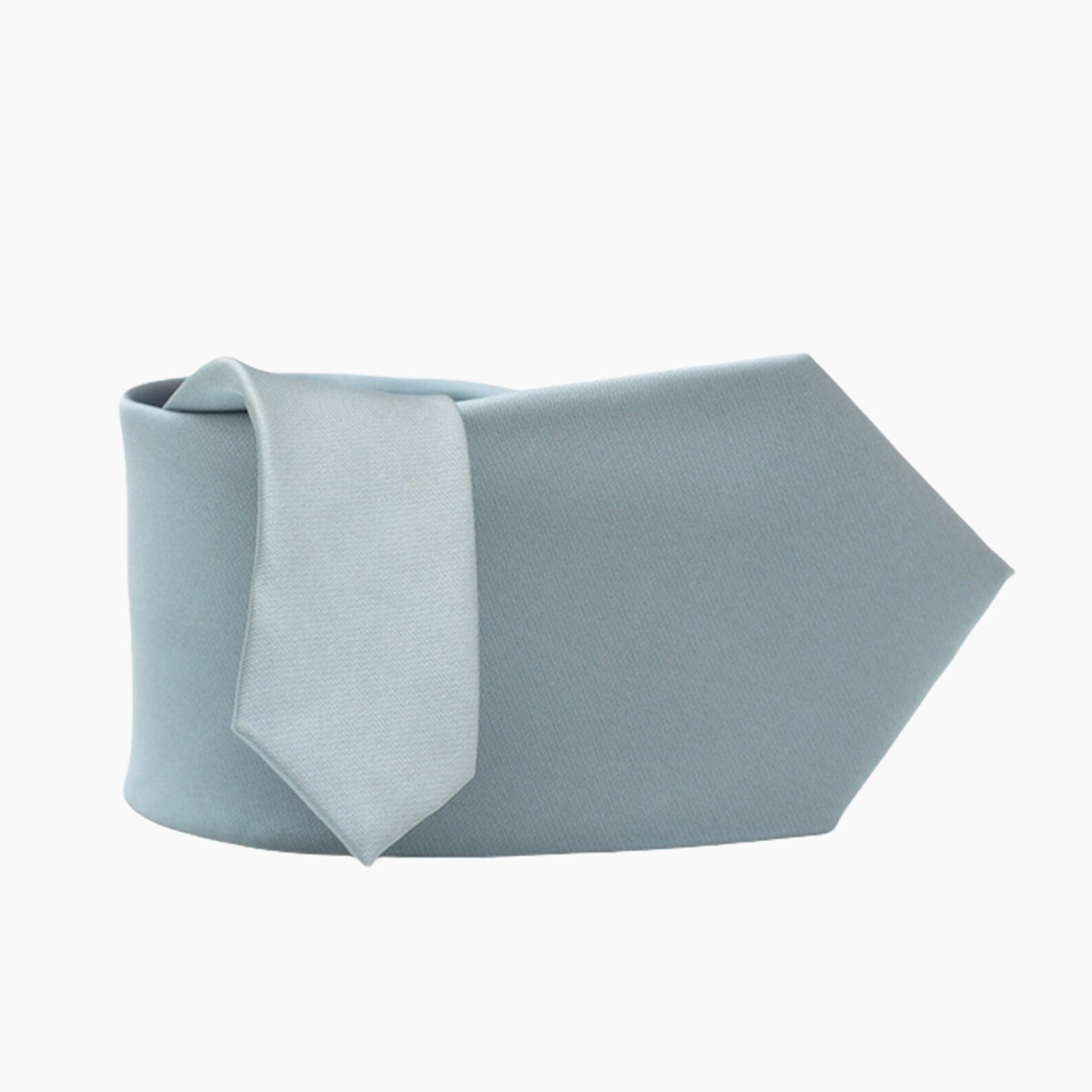 dusty blue wedding tie
