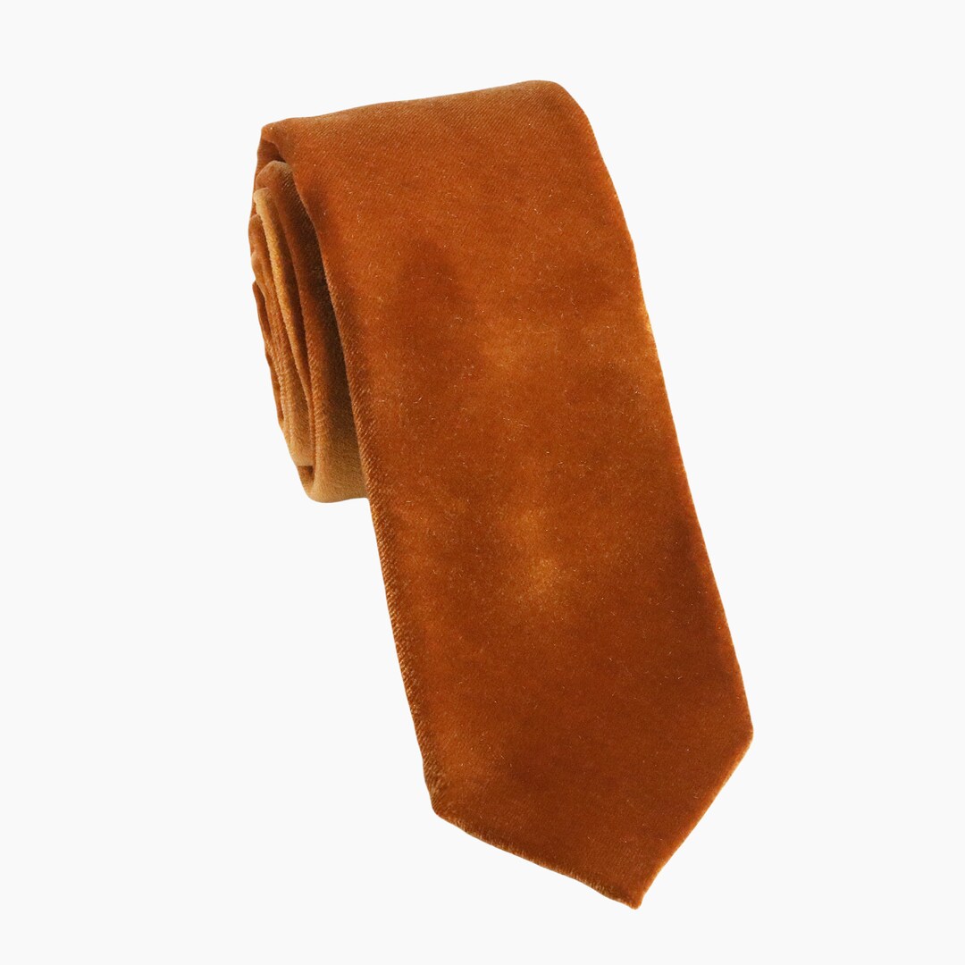 burnt orange ties