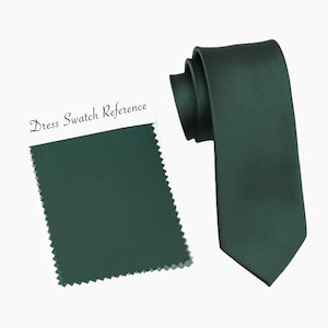 FOREST Wedding Tie, Davids Bridal Wedding Tie Forest, Men&#39;s Skinny Tie Forest, Wedding Necktie For Men, Groomsmen Ties, On Wedding Day