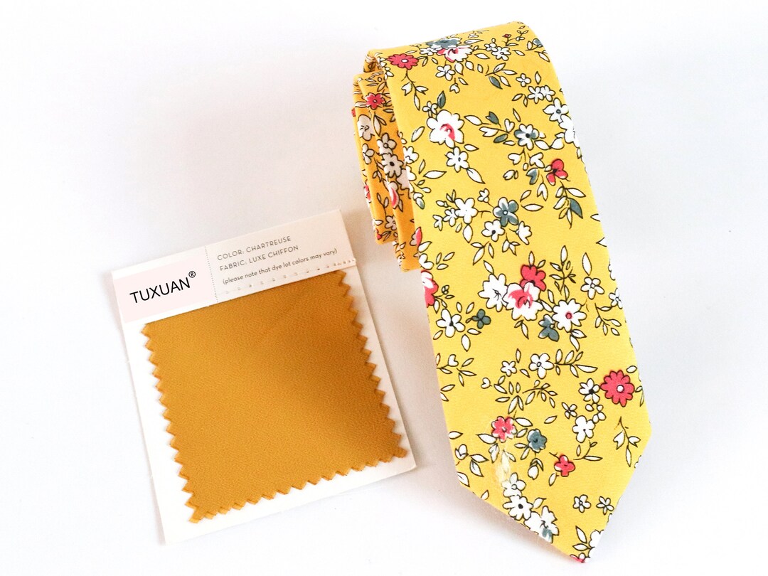 chartreuse tie
