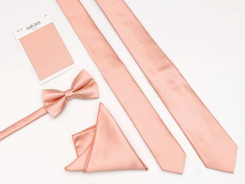 Tie /& Pocket Square Set Men/'s Necktie Bellini Wedding Mens Accessories Set Men/'s Pocket Square Bellini BELLINI Wedding Tie