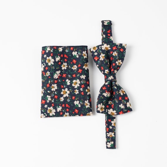 Mens floral ties cheap and pocket squares