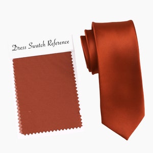 CINNAMON Wedding Tie, Men’s Ties Match Davids Bridal, Davids Bridal Dress Tie, Vintage Men’s Bow Tie, Cinnamon Bow Tie, Groomsmen Hanky