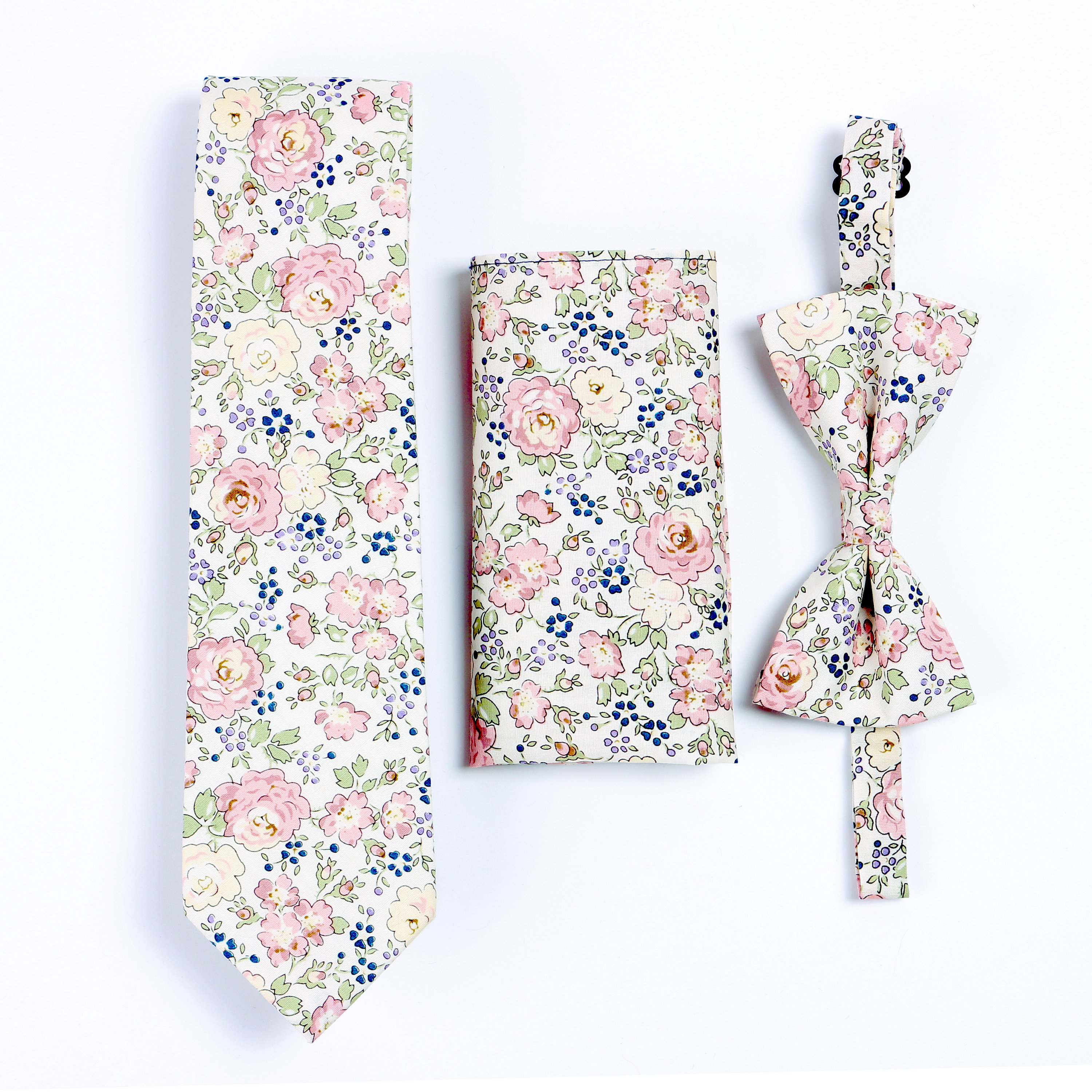 Pink Floral Mens Ties Sets Floral Tie and Pocket Square Etsy UK