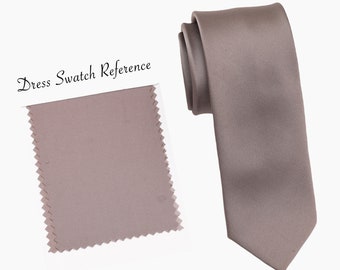 PORTOBELLO Wedding Tie, Portobello Pocket Square, Portobello Bow Tie, Groomsmen Ties Portobello, Wedding Necktie Portobello, Wedding Gift
