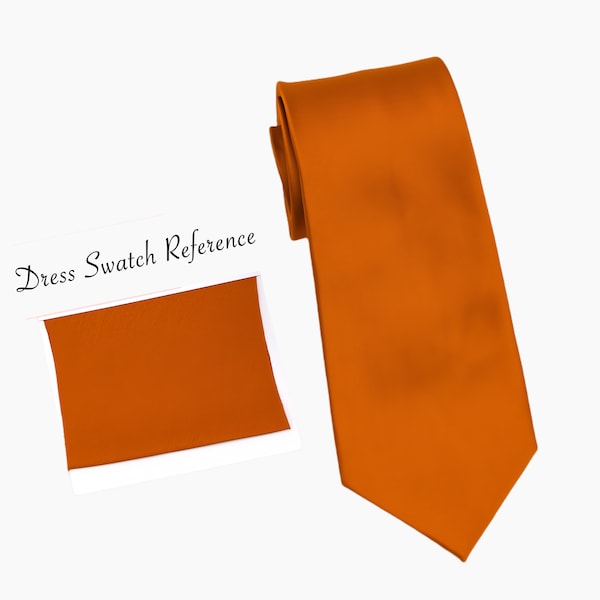 burnt orange ties