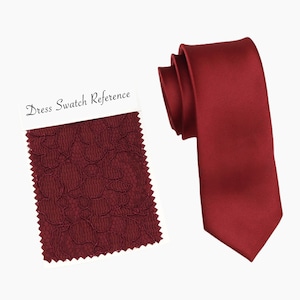 WINE Wedding Tie, Men’s Ties, Vintage Men’s Tie, Wine Bow Tie, Groomsmen Tie, Wine Dress Tie, Pocket Square Tie, Neck Tie Wine, Gift for Men