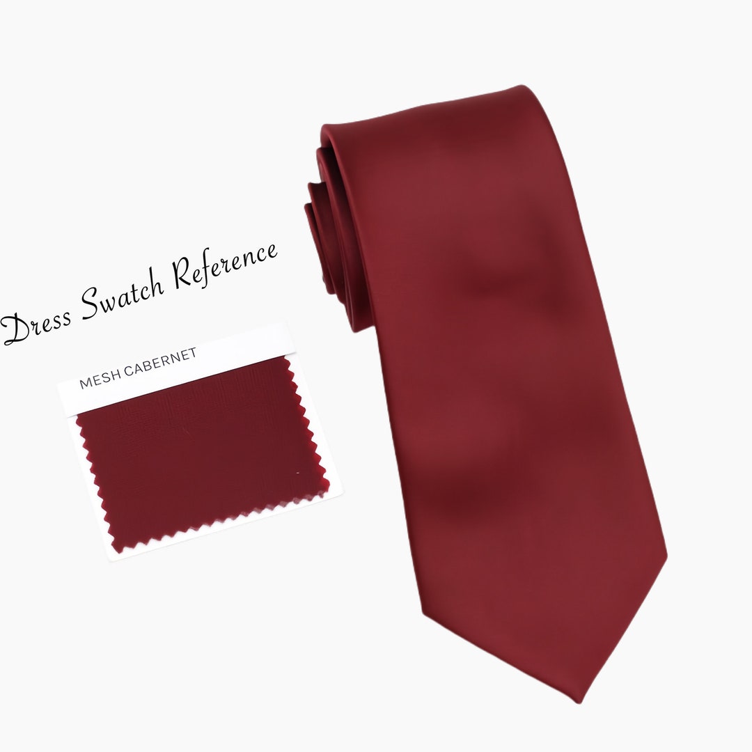 Cravate de mariage cabernet, cravates mariage homme, cravate homme