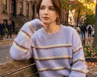 Premium Cashmere Blend Knit Sweater - Classic Crewneck & Turtleneck Pullover - Soft Minimalist Winter Jumper - Timeless Basic Knitwear