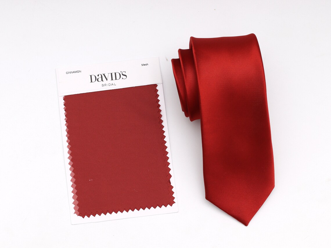 davids bridal cinnamon tie