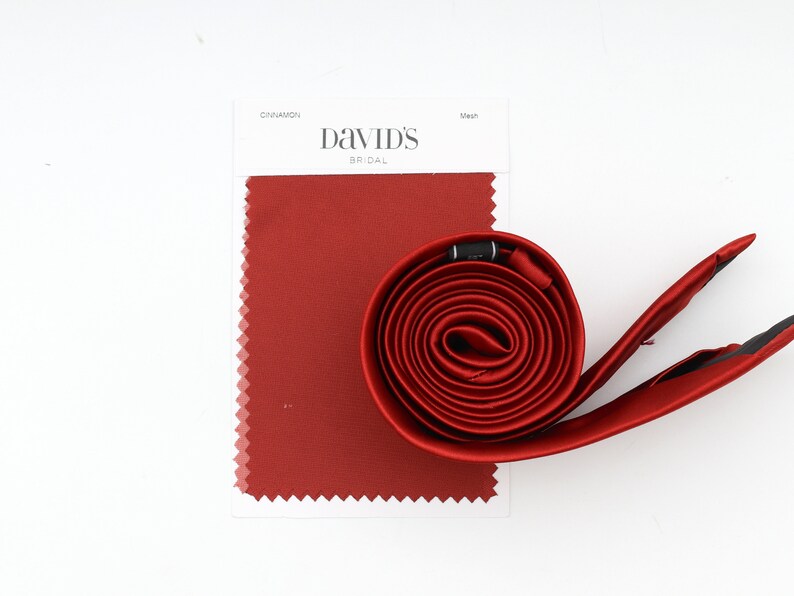 davids bridal cinnamon tie