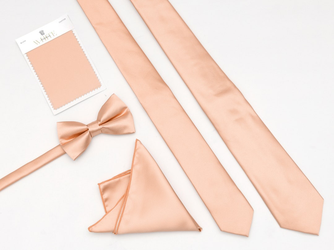 blush colored mens ties