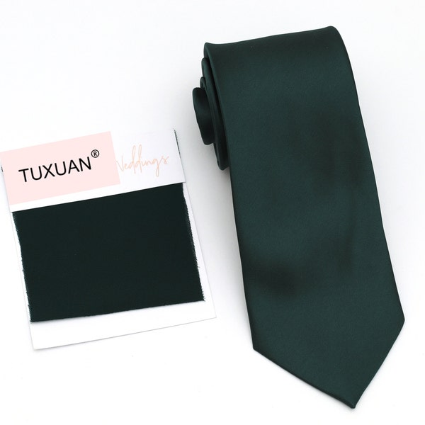 TUXUAN EMERALD Wedding Tie, Wedding Men’s Ties, Vintage Men’s Tie, Emerald Bow Tie, Emerald Dress Tie, Pocket Square Emerald