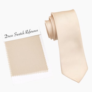 NBCHAMPAGNE Wedding Tie, Nbchampagne Pocket Square, Nbchampagne Bow Tie, Groomsmen Ties Nbchampagne, Wedding Necktie Nbchampagne, A2050