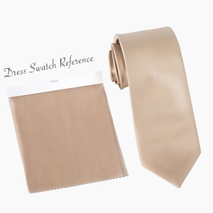 Taupe Wedding Tie, Wedding Men’s Ties Taupe, Taupe Bow Tie, Taupe Dress Tie, Pocket Square Taupe, Groomsmen Tie Taupe, B1125
